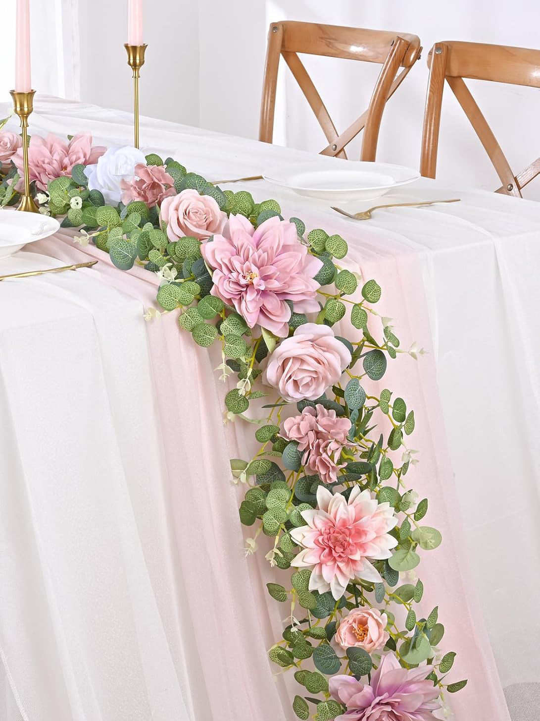 Artificial Flower Garland 6.07 - Tokcare Wedding