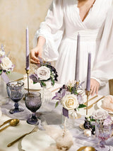 Lilac Mini Bridesmaid Bouquets 6-Pack For Wedding Centerpieces