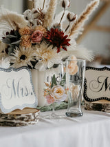 Champagne Wedding Centerpieces Artificial Wine Cup Flower Set 6Pcs Wedding Decor