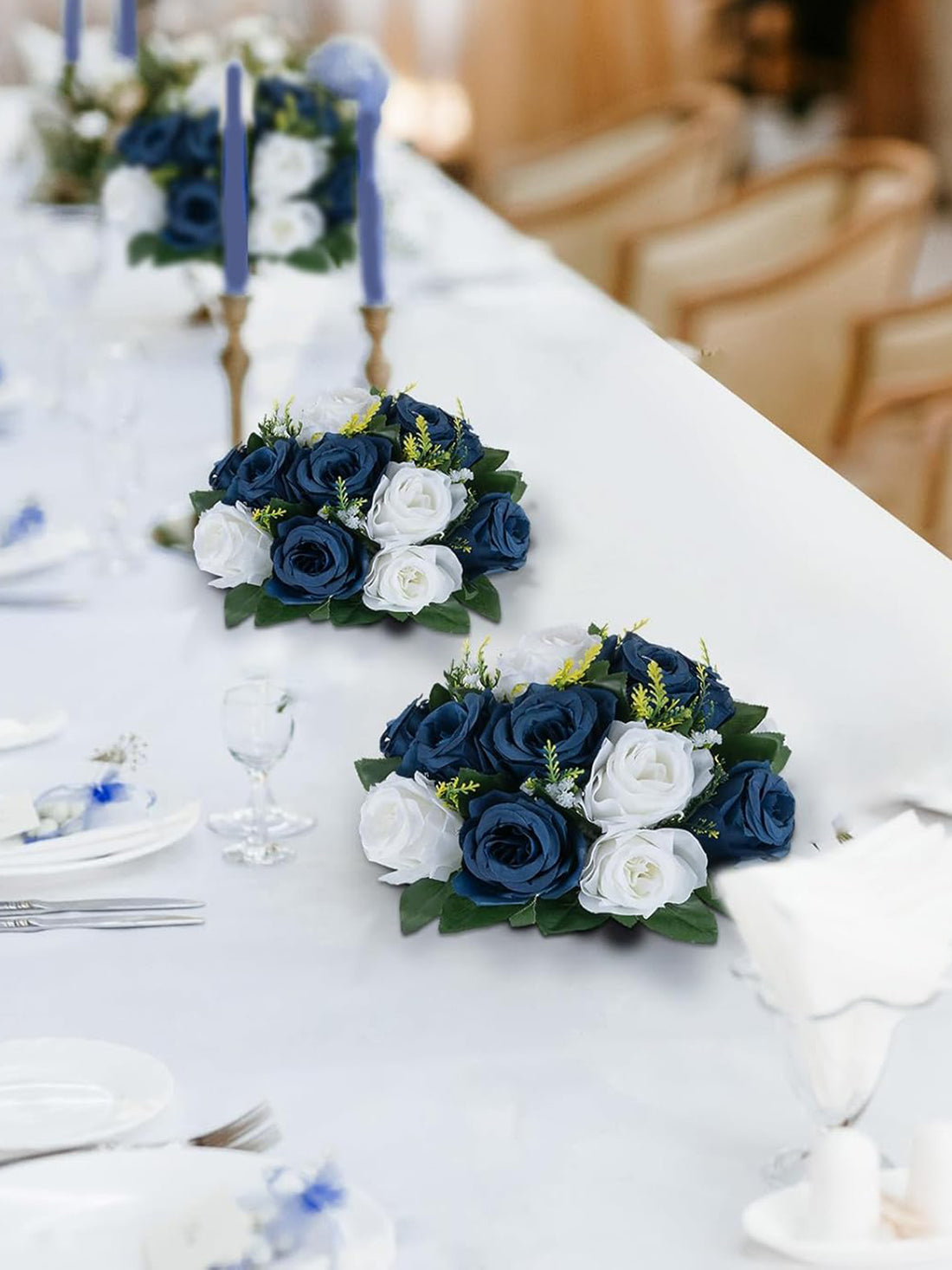 Artificial Flower Centrepieces - Tokcare Wedding