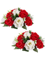 Artificial Flower Ball Centerpiece Set 2 Pcs for Wedding Table Decor