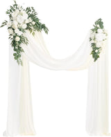 Artificial Wedding Arch Flowers Kit Pack of 4 Backdrop Decor