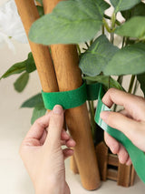 Dusty Rose Cream Artificial Rose Arrangements 4-Piece Aisle Decorations