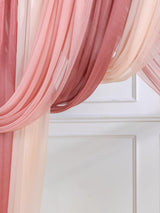 Dusty Rose Cream Artificial Flowers Wedding Arch Kit Pack Of 5