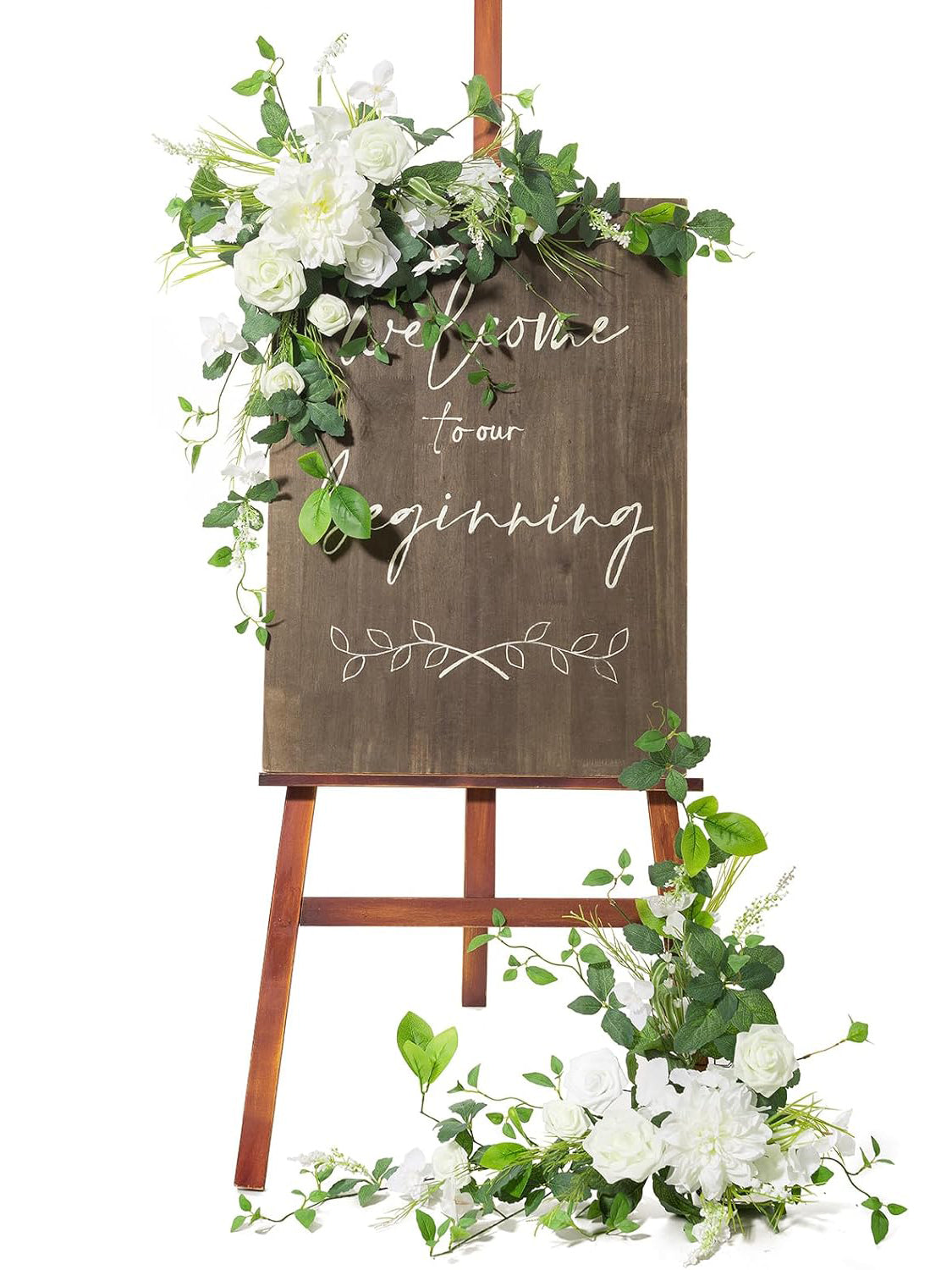 Lily of the Valley 2pc Artificial Floral Swag for Wedding Arches