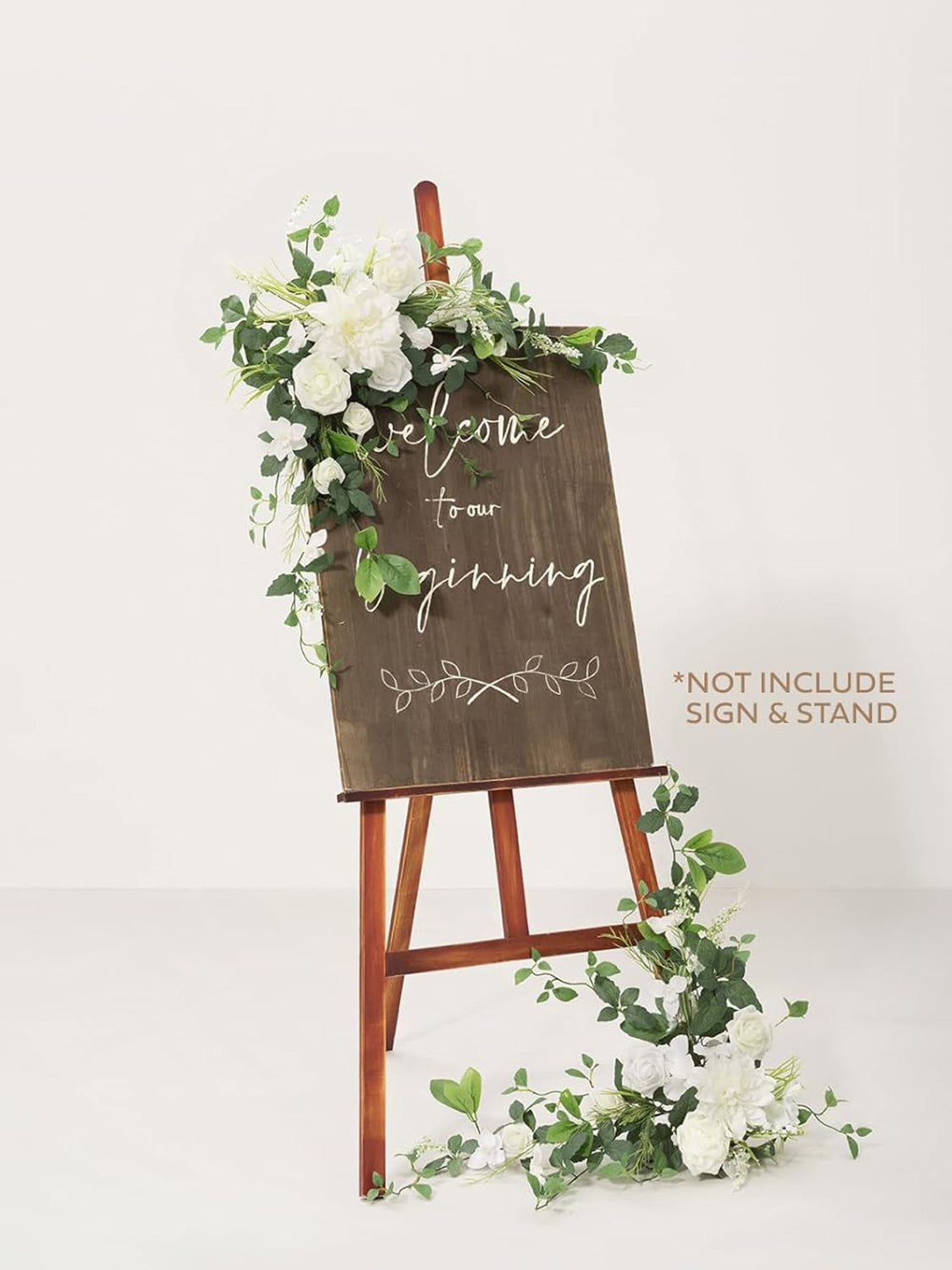 Lily of the Valley 2pc Artificial Floral Swag for Wedding Arches