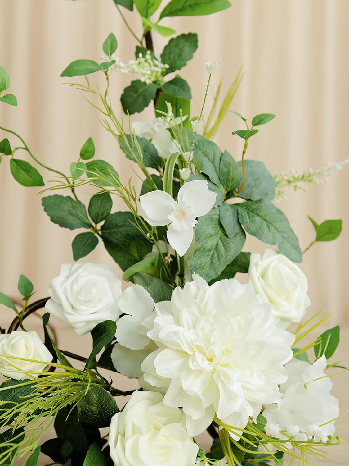 Lily of the Valley 2pc Artificial Floral Swag for Wedding Arches