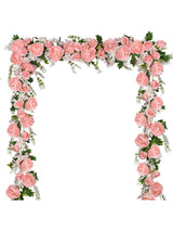 Pink Silk Peony Garland 2 Pack for Wedding Arch Decor