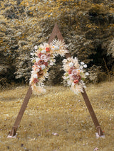 Champagne Wedding Arch Artificial Flowers Pack of 2 Large Floral Swags for Boho