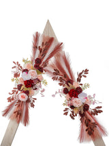 Pampas Wedding Arch Artificial Flowers Pack of 2 for Boho Wedding Decor