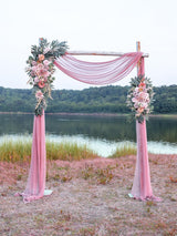 Dust Pink Wedding Arch Flowers Pack of 2 for Boho Wedding Ceremony