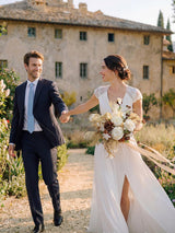 Earth Brown & Tawny Beige Artificial Wedding Flower Flower Bouquets Bride