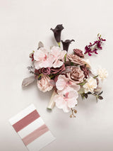 Dusty Rose & Mauve Artificial Wedding Flower Flower Bouquets Bride