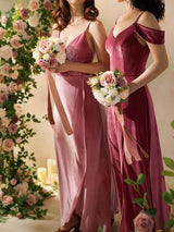 Dusty Rose & Cream Artificial Wedding Flower Bouquets for Bridesmaids