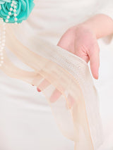 Teal Green & Champange Wedding Bouquets for Bride