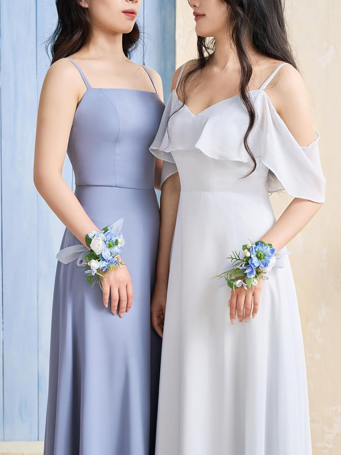 Blue Berry Wrist & Shoulder Corsages – 2-Piece Set