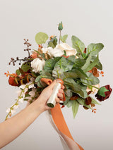 Terracotta 15 Inch Wedding Bride Bouquets