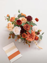 Terracotta 15 Inch Wedding Bride Bouquets