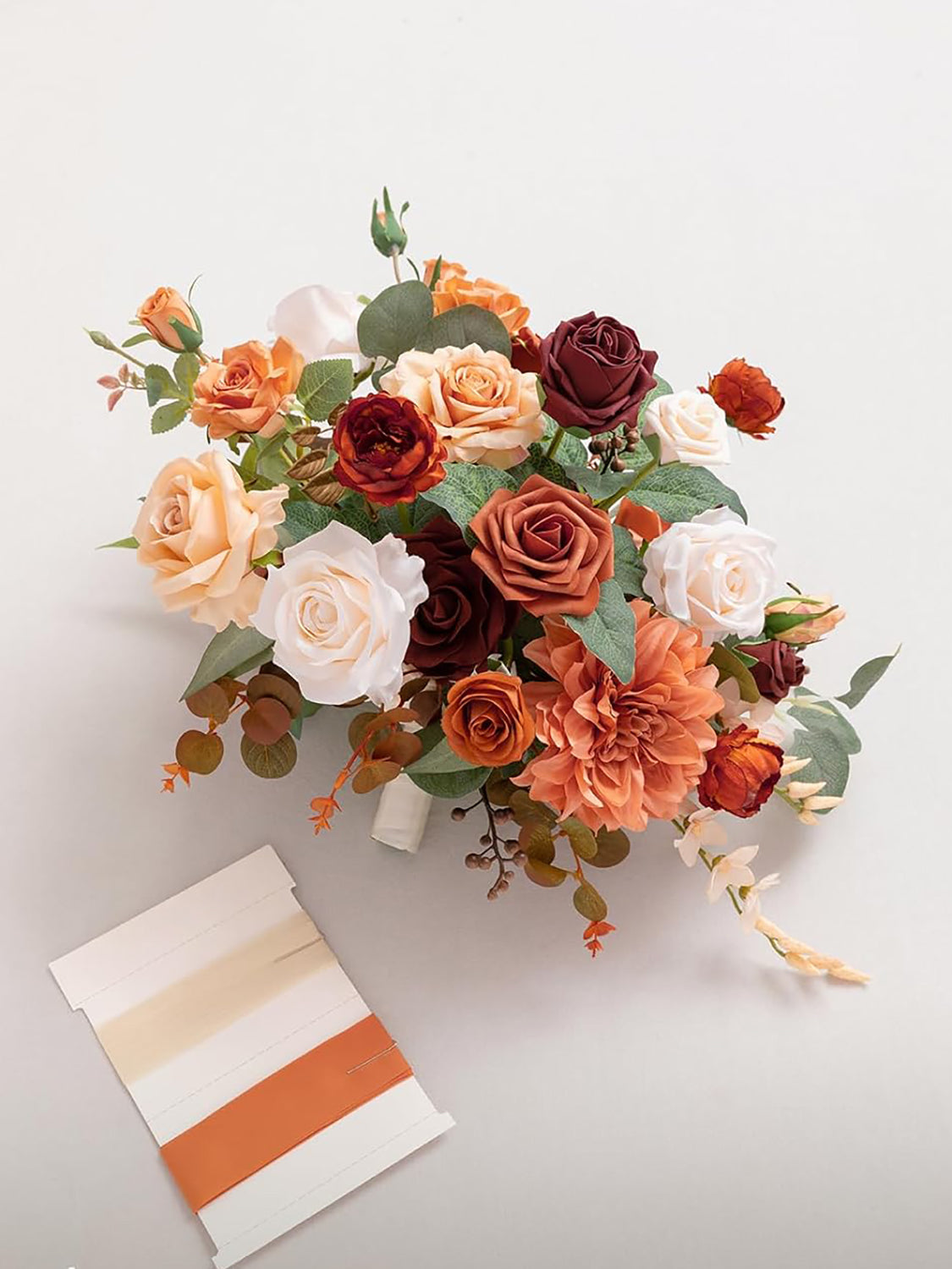 Terracotta 15 Inch Wedding Bride Bouquets