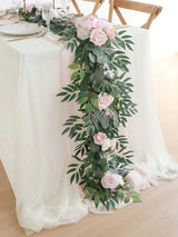 Blush & Cream Wedding Centerpieces 6ft Artificial Eucalyptus Garland