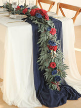 Dark Red Burgundy Wedding Centerpieces Navy 6ft Artificial Eucalyptus Garland