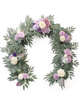 Lilac & Lavender Wedding Centerpieces 6ft Artificial Eucalyptus Garland