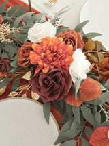 Sunset Terracotta Wedding Centerpieces 6ft Artificial Eucalyptus Garland