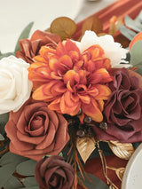 Sunset Terracotta Wedding Centerpieces 6ft Artificial Eucalyptus Garland