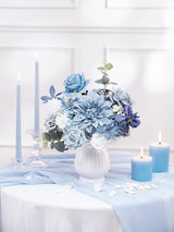 Dusty Blue DIY Wedding Artificial Flowers Combo Box