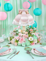 Mint&pink DIY Wedding Artificial Flowers Combo Box