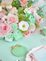 Mint&pink DIY Wedding Artificial Flowers Combo Box