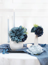 Navy Blue DIY Wedding Artificial Flowers Combo Box