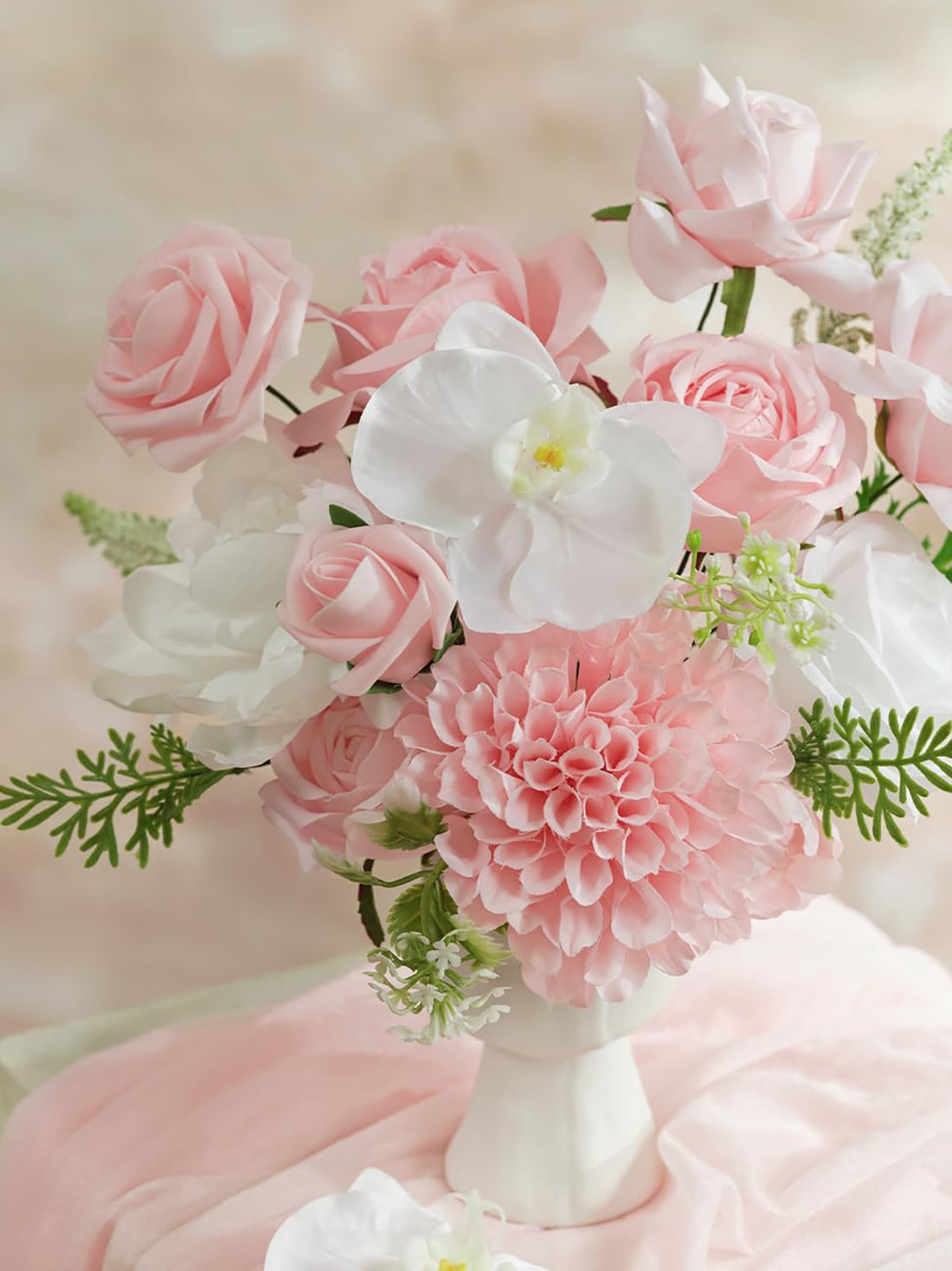 Blush Pink & White DIY Wedding Flower Box