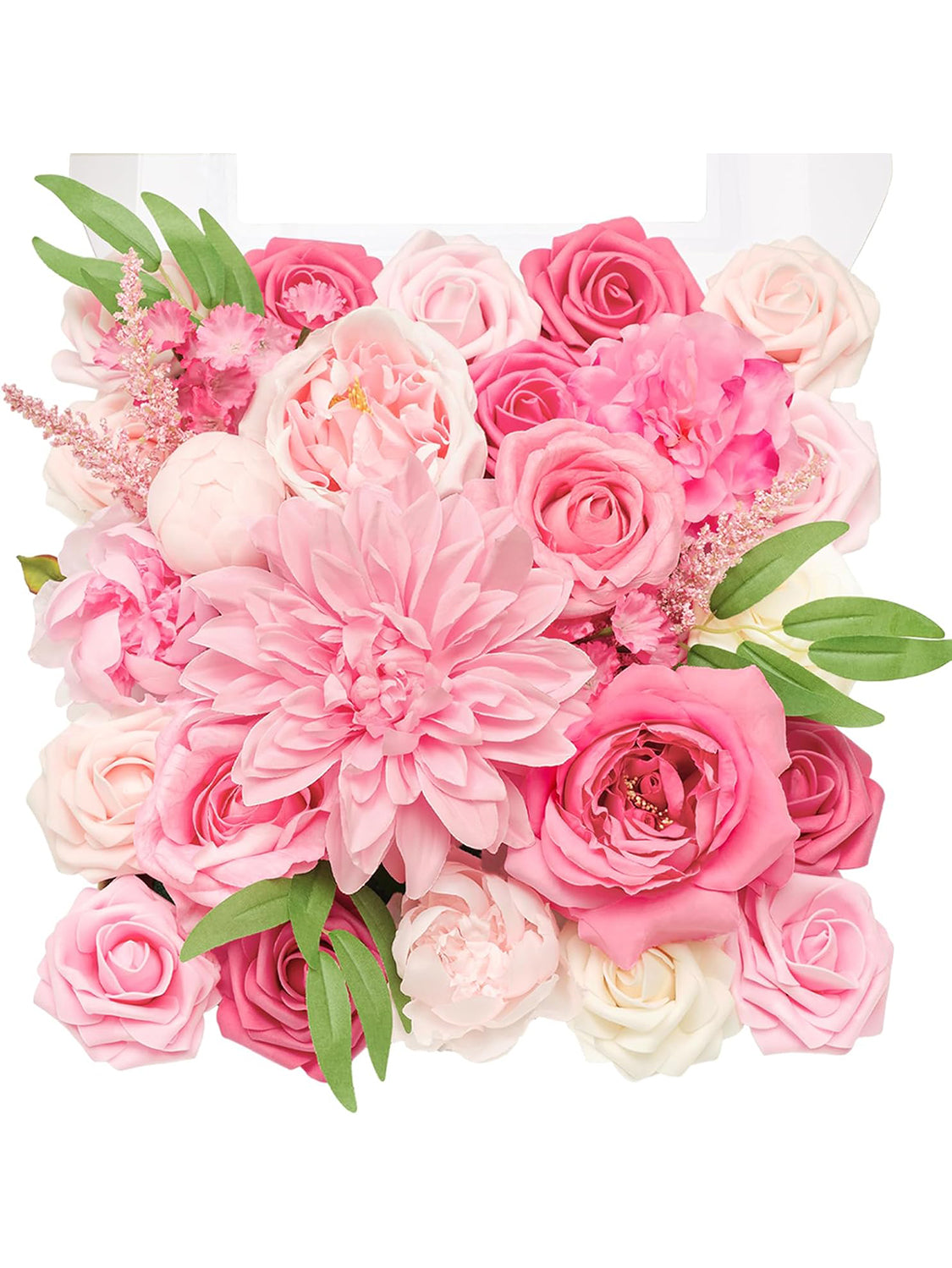 Hot Pink DIY Wedding Artificial Flowers Combo Box