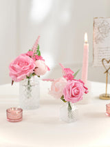 Hot Pink DIY Wedding Artificial Flowers Combo Box