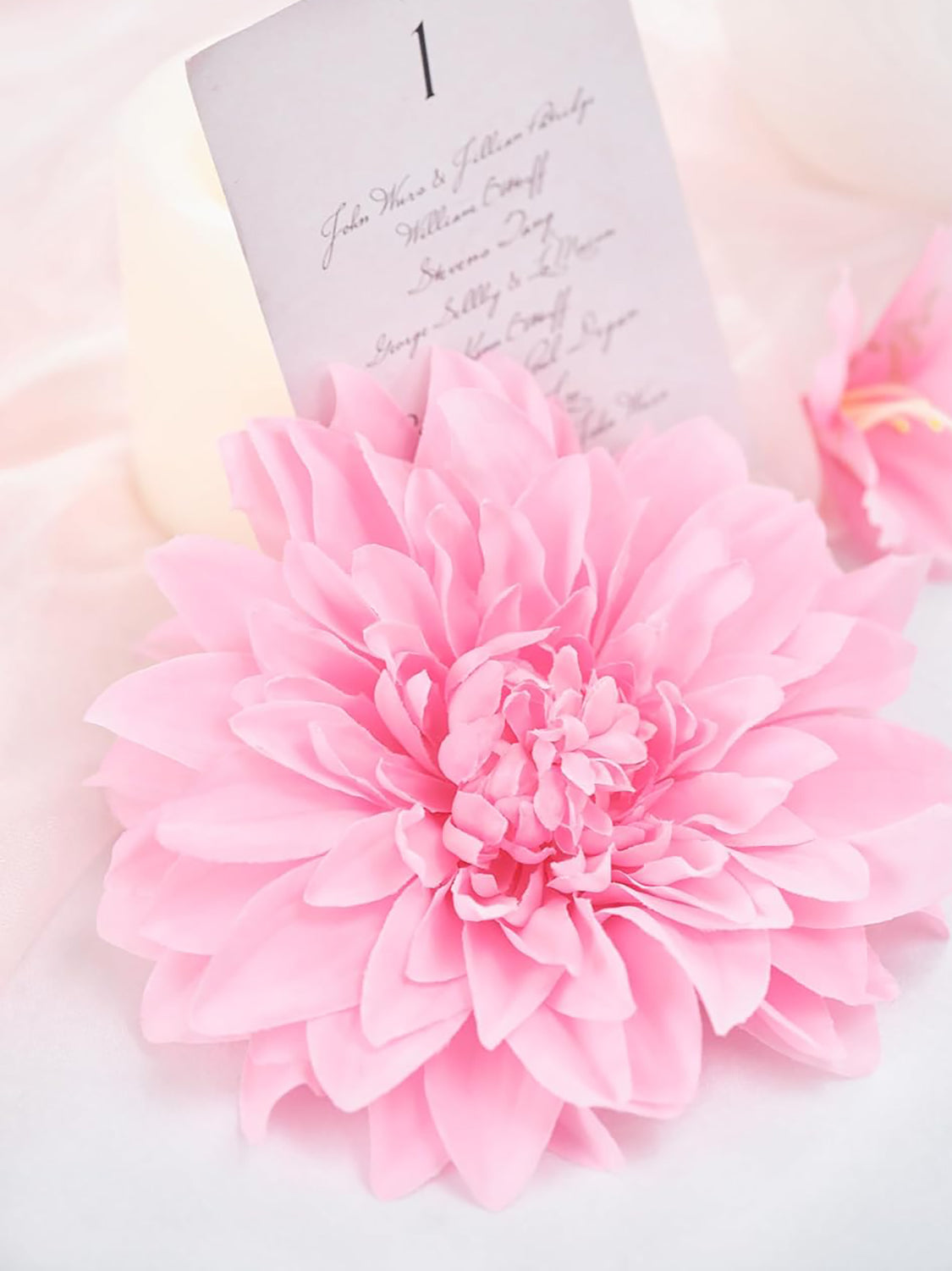 Hot Pink & White DIY Wedding Artificial Flowers Combo Box