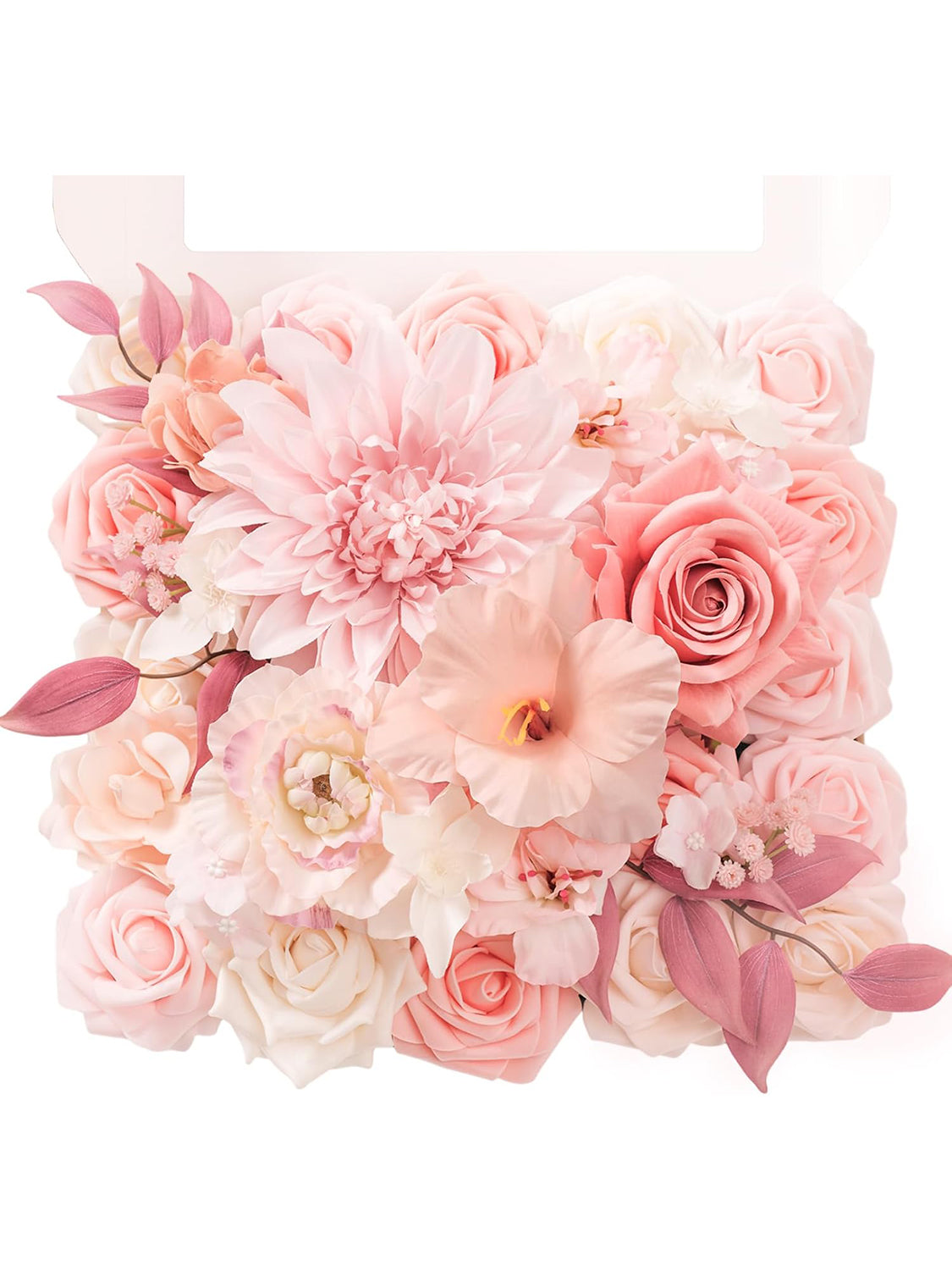 Light Pink DIY Wedding Artificial Flowers Combo Box