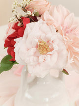 Burgundy & Pink DIY Wedding Artificial Flowers Combo Box