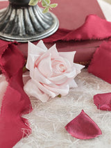 Red & Blush Pink DIY Wedding Artificial Flowers Combo Box