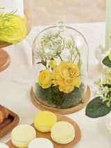 Lemon Yellow DIY Wedding Artificial Rose Flowers Combo Box