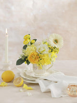 Lemon Yellow DIY Wedding Artificial Rose Flowers Combo Box