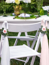 Pink Hydrangea Gardenia 24 Set Wedding Aisle Decorations 31.5inch