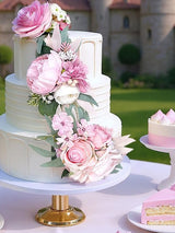 Wedding Cake Topper For Decorating Blush Pink Rose Peony Model PWP01