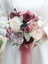 Dusty Rose & Blush Wedding Essentials Bundle — Bridal Party Flowers