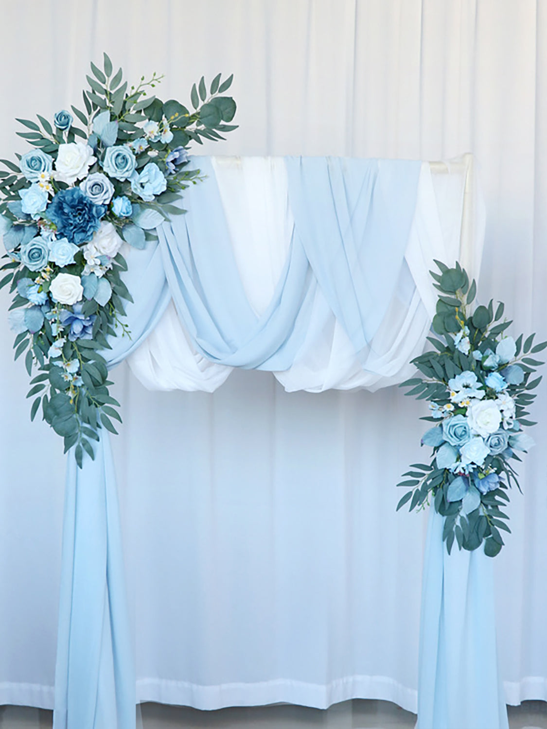 Dusty Blue & Navy Complete Wedding Bundle — Wedding Venue Décor