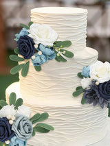 Dusty Blue & Navy Complete Wedding Bundle — Wedding Venue Décor