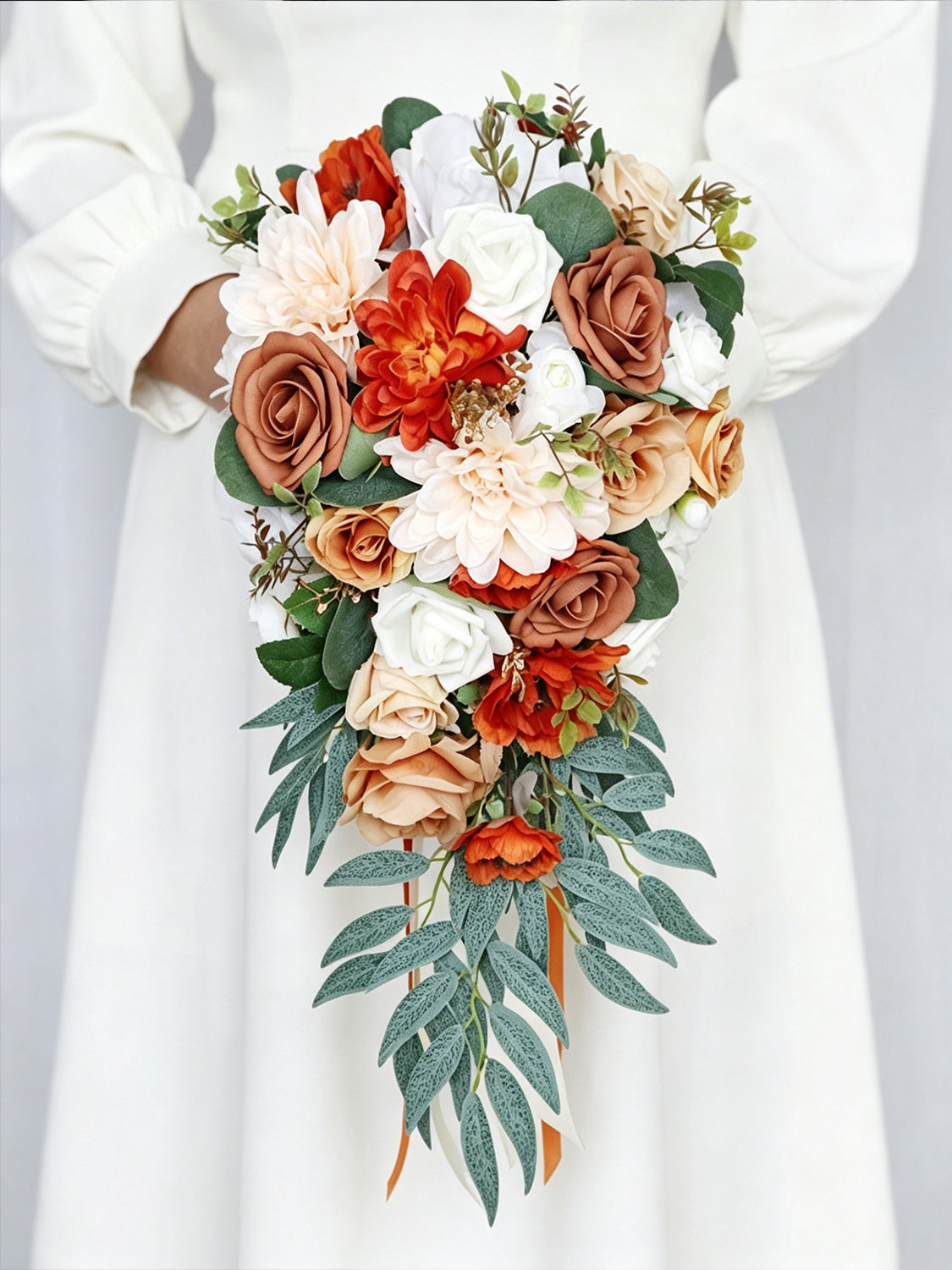 Sunset Terracotta & Orange Wedding Essentials Bundle — Bridal Party Flowers