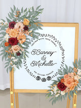 Sunset Terracotta & Orange Complete Wedding Bundle — Wedding Venue Décor