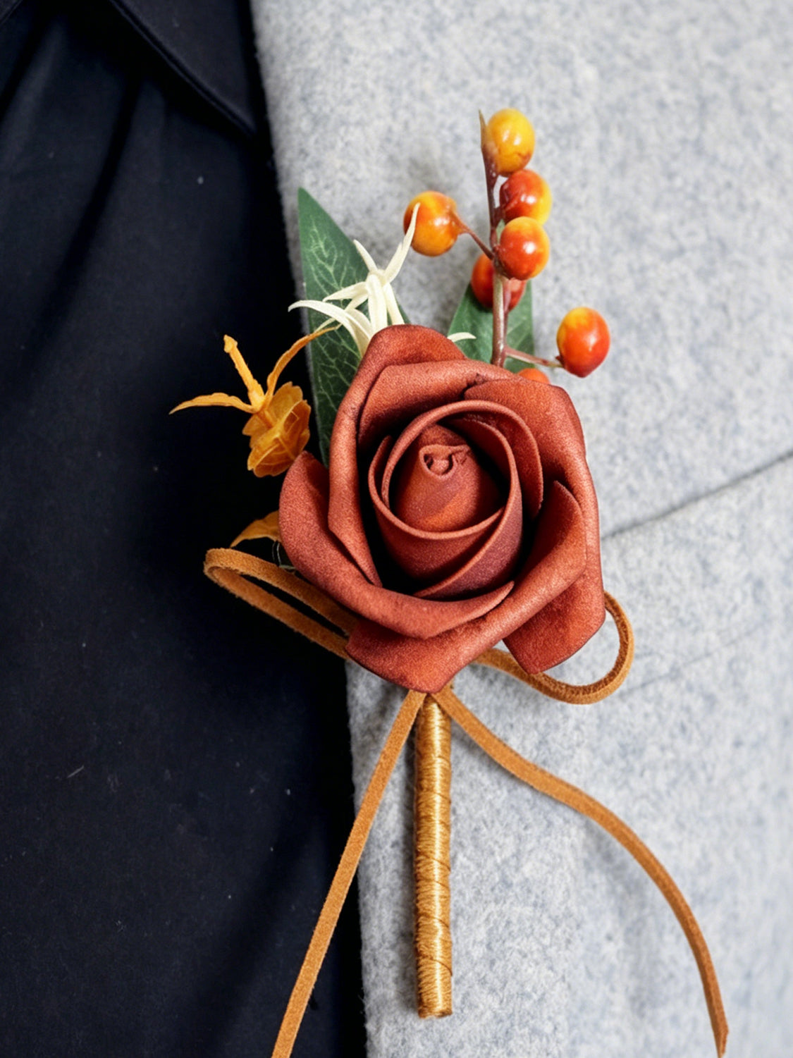Sunset Terracotta & Orange Wedding Essentials Bundle — Bridal Party Flowers