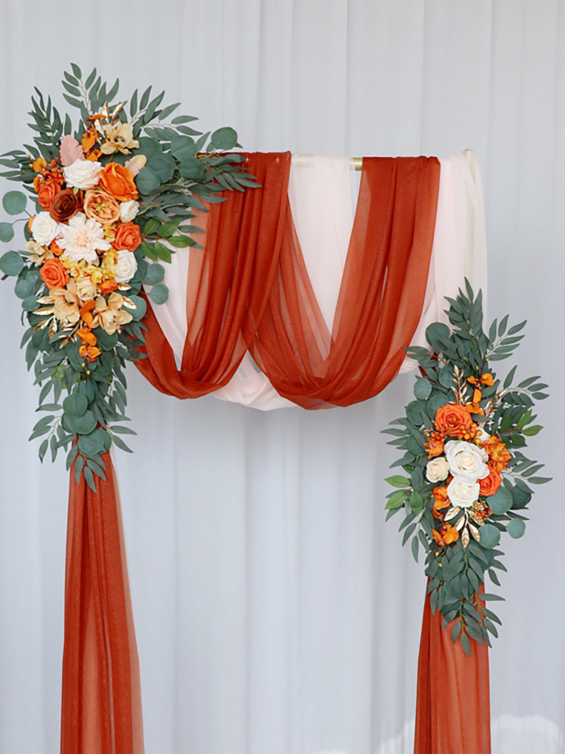 Sunset Terracotta & Orange Complete Wedding Bundle — Wedding Venue Décor